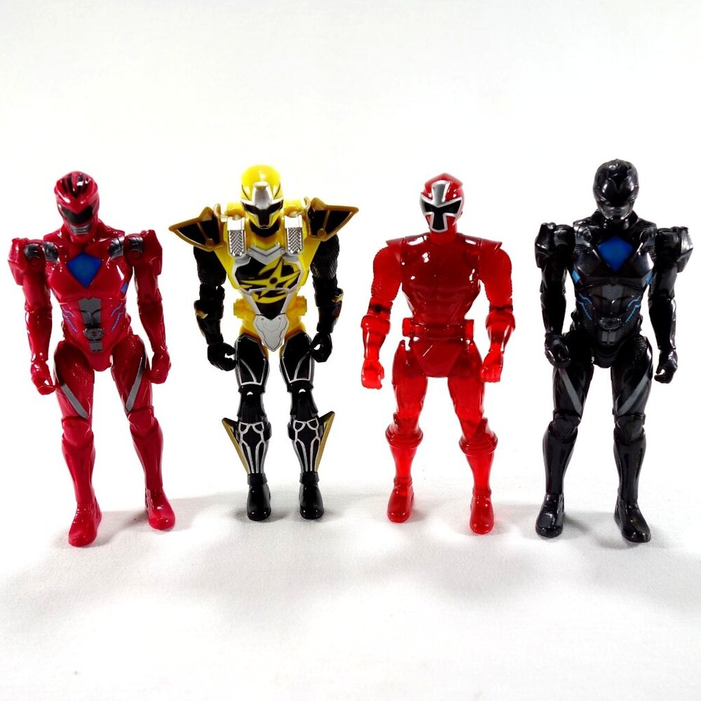 SCG Power Rangers Lot of‎ 4 Action Figures 5 Inch